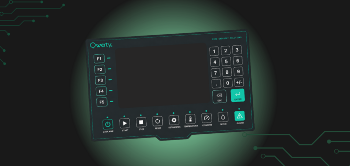 Klawiatury dla przemysłu spożywczego – standardy HACCP i IP69K